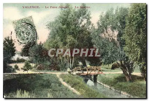 Cartes postales valence le parc jouvet la saulee