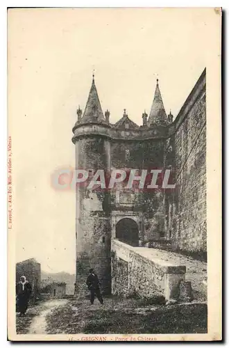 Cartes postales grignan porte du chilteau