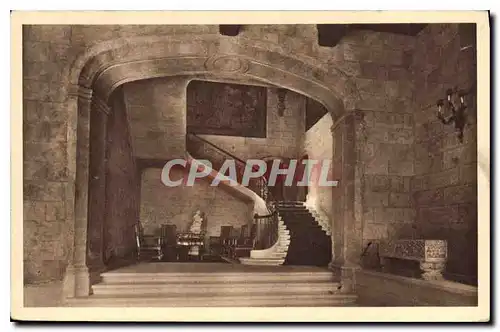 Cartes postales Ch�teau de Grignan L'escalier d'honneur