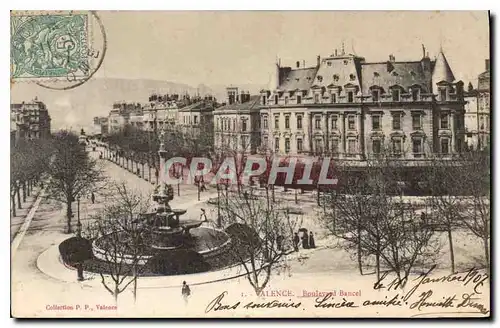 Cartes postales Valence Boulevard Bancel