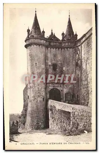 Cartes postales grignan porte dentree du chateau ll