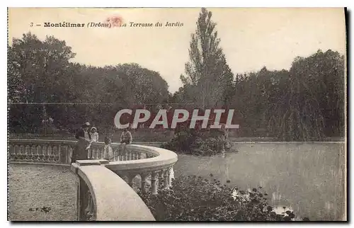 Cartes postales monelimar drome la terrasse du jardin