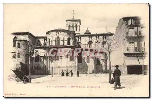 Cartes postales Valence Abside de la cathedrale