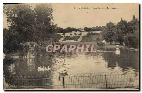 Ansichtskarte AK Valence parc jouvet les cygnes