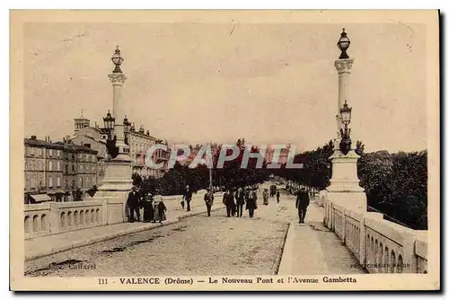 Cartes postales Le nouveau pont el l'avenue gambetta