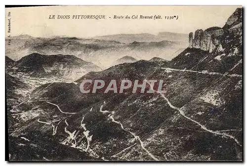 Cartes postales Le diois pittoresque roule du col roussel