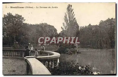 Ansichtskarte AK Montelimar drome la terrasse du jardin