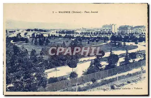 Cartes postales Valence drome parc jouvet
