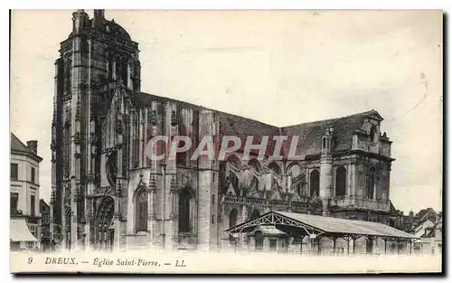 Cartes postales Dreux eglise saint pierre ll