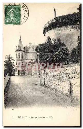 Cartes postales Dreux ancien eveche nd