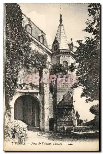 Cartes postales dreux porte de l'ancien chateau ll