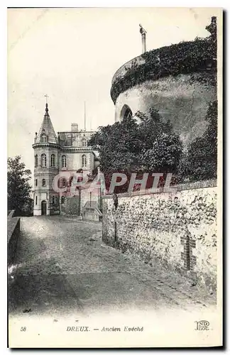 Cartes postales Dreux ancien eveche