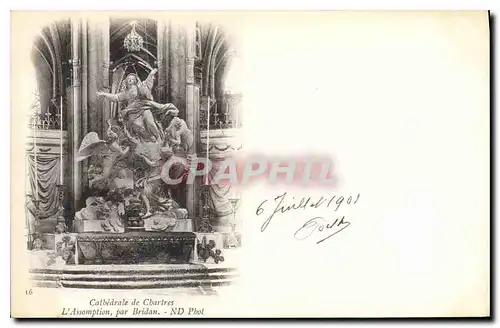 Cartes postales Chartres Cathedrale de Chartres L'Assomption par Bridan