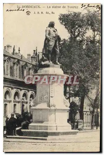 Cartes postales Bordeaux La Statue de Tourny