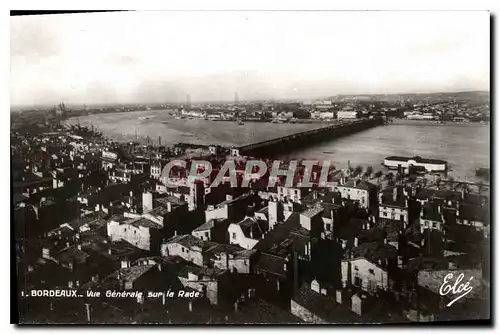 Cartes postales Bordeaux Vue Generale sur la Rade