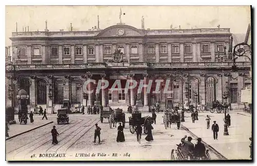 Cartes postales Bordeaux L'Hotel de Ville