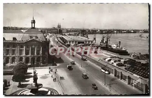 Cartes postales moderne Bordeaux (Gironde) Les Quais et la Bourse