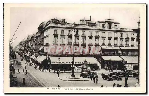 Cartes postales Bordeaux Le Cours de L'Intendance