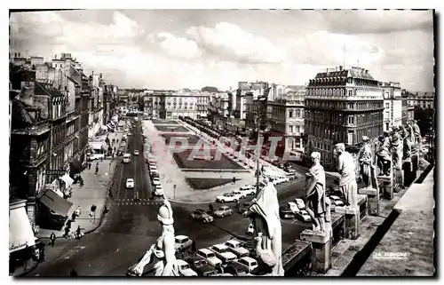 Cartes postales moderne Bordeaux Vue generale des Allees de Tourny