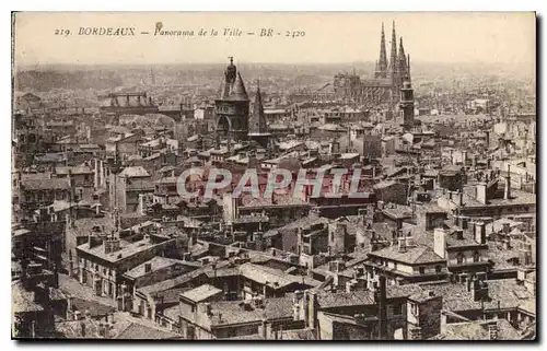 Cartes postales Bordeaux Panorama de la Ville