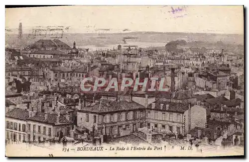 Cartes postales Bordeaux La Rade a l'Entree du Port