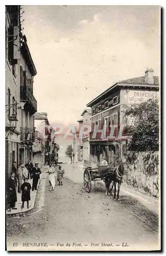 Cartes postales Hendaye Vue du Port