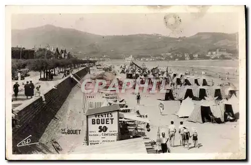 Cartes postales Hendaye la Plage vers L'Espagne