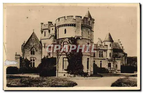 Ansichtskarte AK Hendaye La cote Basque Chateau d'Abbadia