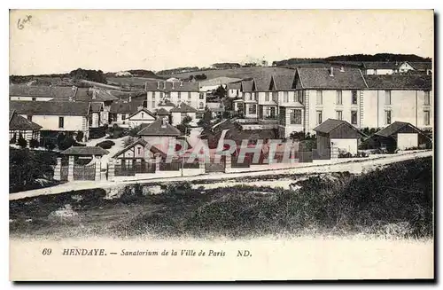 Ansichtskarte AK Hendaye Sanatorium de la Ville de Paris