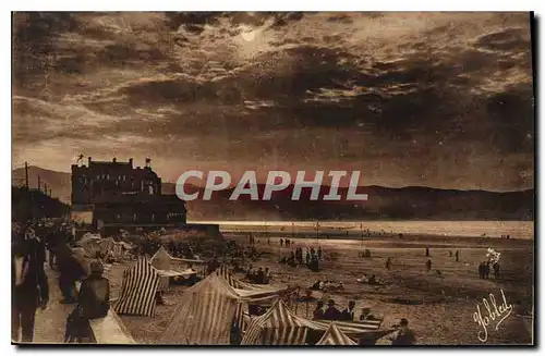 Cartes postales Hendaye Coucher de Soleil