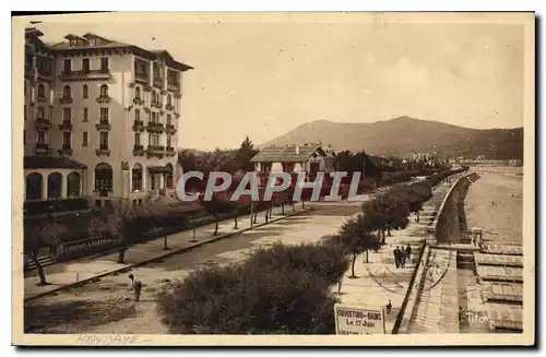 Ansichtskarte AK Hendaye(cote Basque) Le Boulevard de la Plage