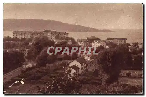 Cartes postales Hendaye Vue sur Hendaye Plage et l'Hotel Eskualduna