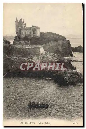 Cartes postales Biarritz Villa Belza