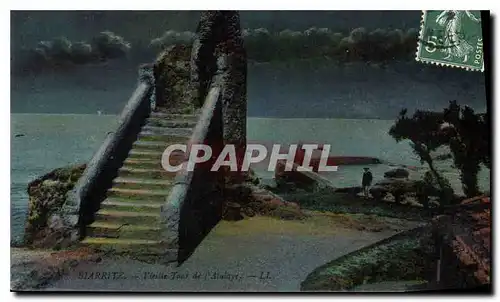 Cartes postales Biarritz Vieille Tour de l'Atalaye