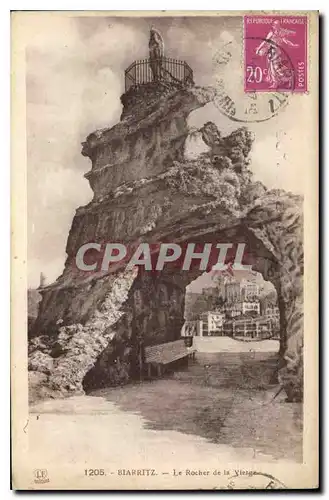 Cartes postales Biarritz Le Rocher de la Vierge