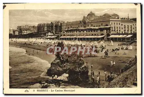 Cartes postales Biarritz Le Casino Municipal