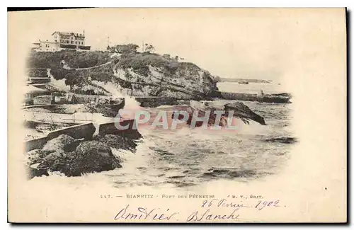 Cartes postales Biarritz Port des Pecheurs