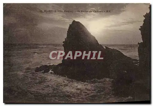 Cartes postales Biarritz (cote Basque) Le Rocher du Cachaou