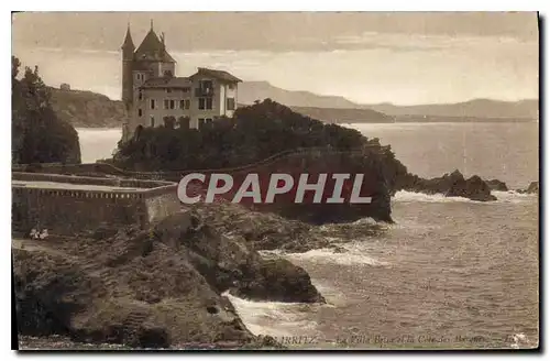 Cartes postales Biarritz La Vierge et la Cote