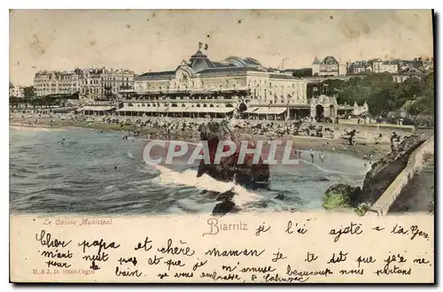 Cartes postales Biarritz Le Casino Municipal