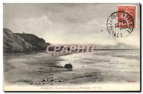 Cartes postales Biarritz Cote des Basques et Pyrenees