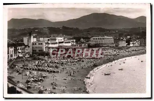 Cartes postales moderne Saint Jean de Luz Vue genersale de la Plage