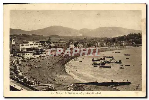 Cartes postales Saint Jean de Luz La Baie et le Casino