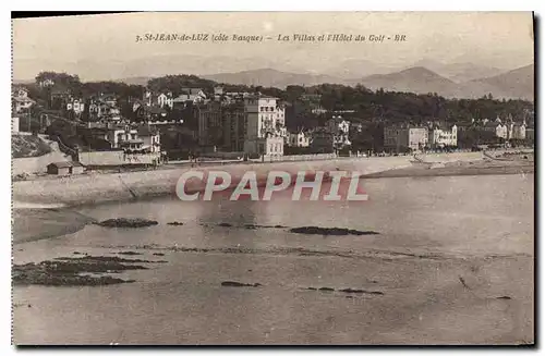 Ansichtskarte AK Saint Jean de Luz (cote Basque) Les Villas et l'Hotel du Golf