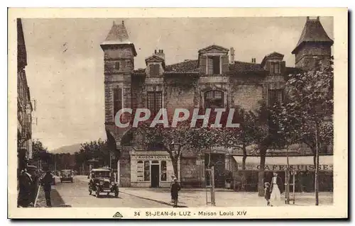 Cartes postales Saint Jean de Luz Maison Louis XIV