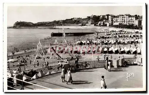 Cartes postales moderne Saint Jean de Luz (Bses Pyr.) La Plage et le Ste Barbe