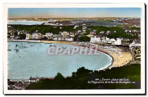 Cartes postales moderne Saint Jean de Luz La Plage prise de la Tour de Bordagain