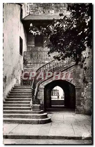 Ansichtskarte AK Saint Jean de Luz Escalier de l'Eglise