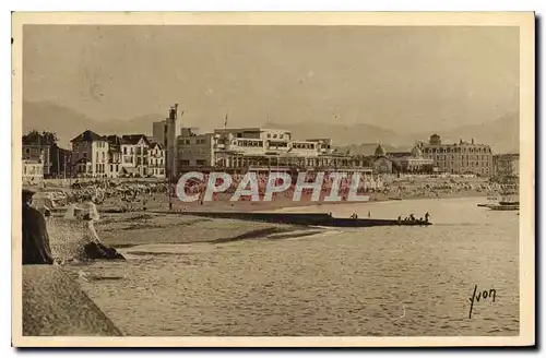 Cartes postales Saint Jean de Luz (Basses Pyrenees) La Plage et le Casino