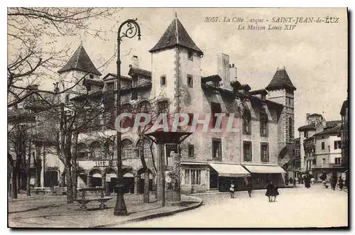 Ansichtskarte AK Saint Jean de Luz La Cote Basque La Maison Louis XIV ZFM65